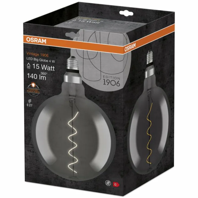 Luminaires Osram OSRAM Vintage 1906® LED E27 4 Watt 1800 Kelvin 140 Lumen