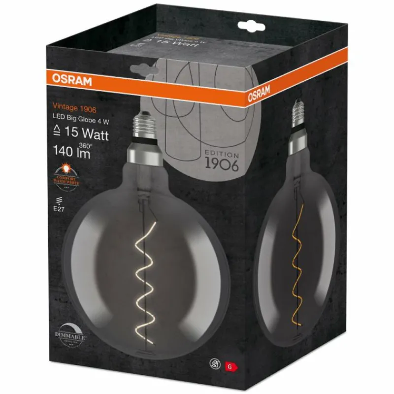 Luminaires Osram OSRAM Vintage 1906® LED E27 4 Watt 1800 Kelvin 140 Lumen