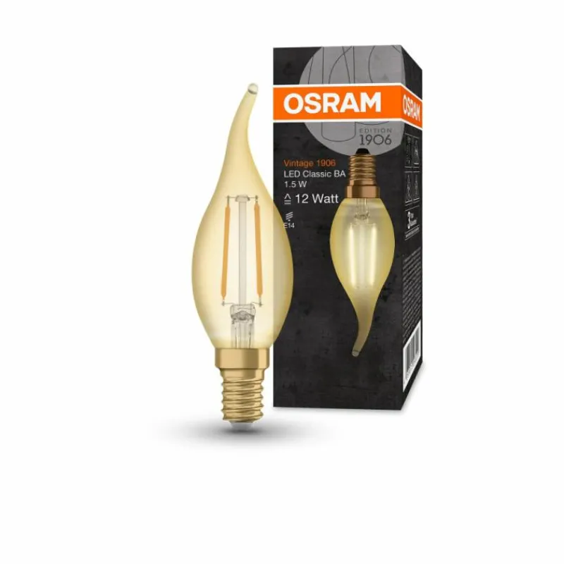 Luminaires Osram OSRAM Vintage 1906® LED E14 1,5 Watt 2400 Kelvin 120 lumen