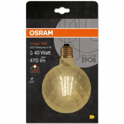 Luminaires Osram OSRAM Vintage 1906® LED E27 4 Watt 2400 Kelvin 470 Lumen
