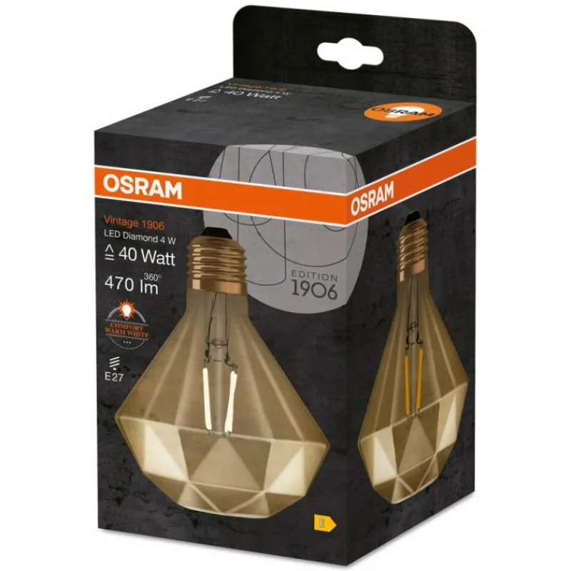Luminaires Osram OSRAM Vintage 1906® LED E27 4 Watt 2400 Kelvin 470 Lumen