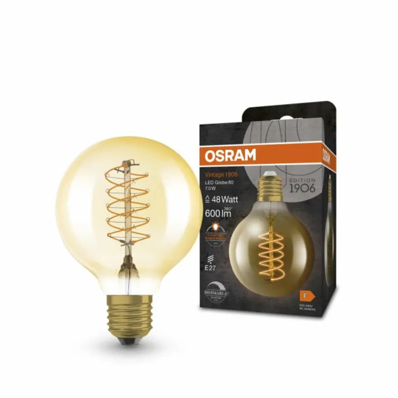 Luminaires Osram OSRAM Vintage 1906® LED E27 7 Watt 2200 Kelvin 600 Lumen