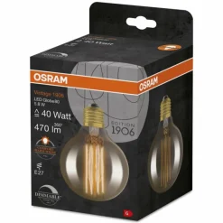 Luminaires Osram OSRAM Vintage 1906® LED E27 5,8 watt 2200 kelvin 470 lumen