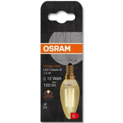 Luminaires Osram OSRAM Vintage 1906® LED E14 1,5 Watt 2400 Kelvin 120 lumen