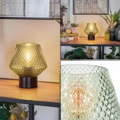 hofstein Paderne Lampe à poser Noir, 1 lumière