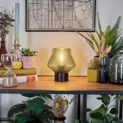 hofstein Paderne Lampe à poser Noir, 1 lumière