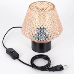 hofstein Paderne Lampe à poser Noir, 1 lumière