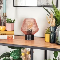 hofstein Paderne Lampe à poser Noir, 1 lumière