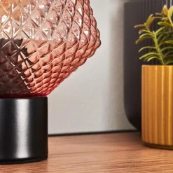 hofstein Paderne Lampe à poser Noir, 1 lumière