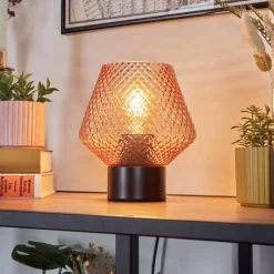 hofstein Paderne Lampe à poser Noir, 1 lumière