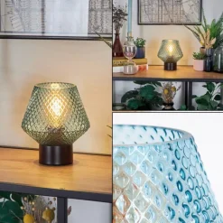 hofstein Paderne Lampe à poser Noir, 1 lumière