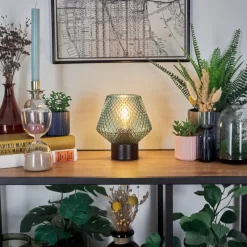 hofstein Paderne Lampe à poser Noir, 1 lumière