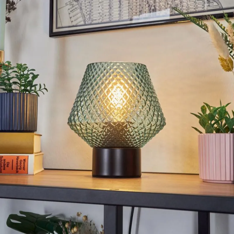 hofstein Paderne Lampe à poser Noir, 1 lumière