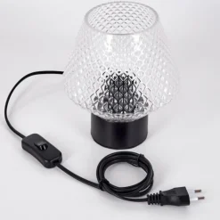 hofstein Paderne Lampe à poser Noir, 1 lumière