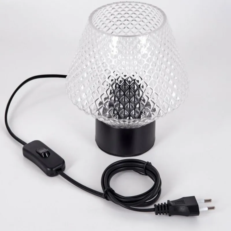 hofstein Paderne Lampe à poser Noir, 1 lumière