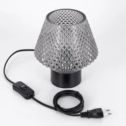 hofstein Paderne Lampe à poser Noir, 1 lumière