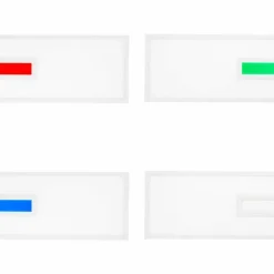 Luminaires Brilliant Panneau encastrable Brilliant Odella LED Blanc, 1 lumière, Télécommandes, Changeur de couleurs* Éclairage Led