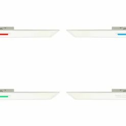 Luminaires Brilliant Panneau encastrable Brilliant Odella LED Blanc, 1 lumière, Télécommandes, Changeur de couleurs* Éclairage Led