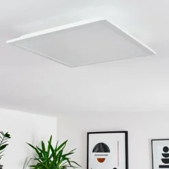 hofstein Panneau LED Badia Blanc, 2 lumières* Éclairage Led