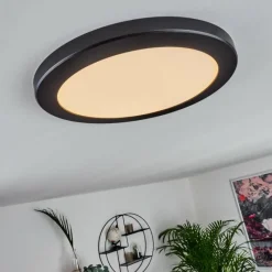 hofstein Panneau LED Canditas Noir, 1 lumière