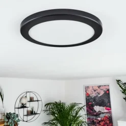 hofstein Panneau LED Canditas Noir, 1 lumière