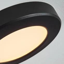 hofstein Panneau LED Canditas Noir, 1 lumière