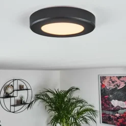 hofstein Panneau LED Canditas Noir, 1 lumière