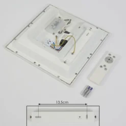 hofstein Panneau LED Cor Blanc, 1 lumière, Télécommandes