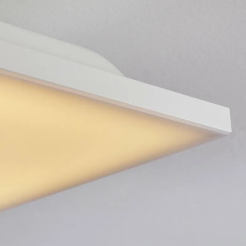 hofstein Panneau LED Cor Blanc, 1 lumière, Télécommandes