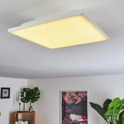 hofstein Panneau LED Cor Blanc, 1 lumière, Télécommandes