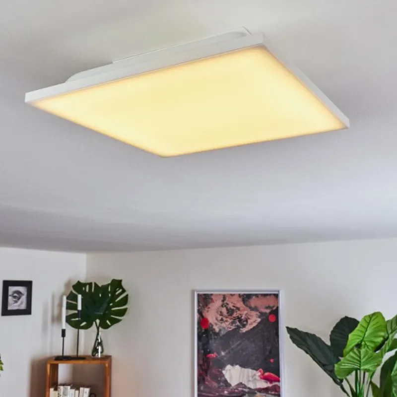 hofstein Panneau LED Cor Blanc, 1 lumière, Télécommandes