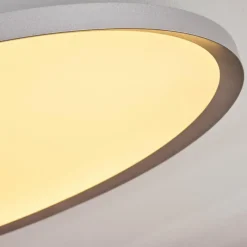 hofstein Panneau LED Kombito Argenté, Blanc, 1 lumière, Télécommandes