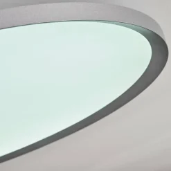 hofstein Panneau LED Kombito Argenté, Blanc, 1 lumière, Télécommandes