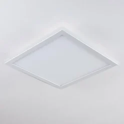 hofstein Panneau LED Mota Blanc, 1 lumière, Télécommandes, Changeur de couleurs