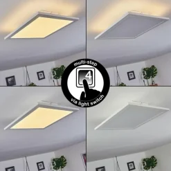 hofstein Panneau LED Nexo Blanc, 1 lumière