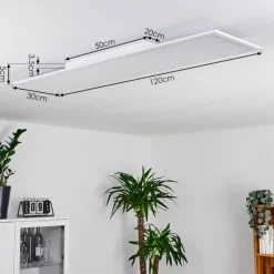 hofstein Panneau LED Pau Blanc, 1 lumière