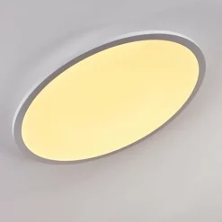 hofstein Panneau LED Sani Blanc, 1 lumière, Télécommandes