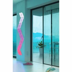 Luminaires nanoleaf Panneau mural Nanoleaf - Pack de 3 LED Blanc, 1 lumière, Télécommandes, Changeur de couleurs