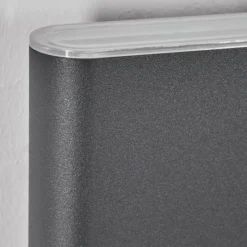 hofstein Paranhas Lampe murale d´extérieur, Luminaire de salle de bain, Luminaire Up & Down, Applique murale Anthracite, 1 lumière