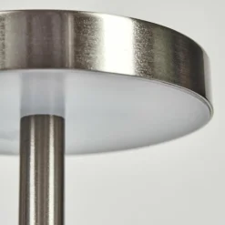 hofstein Parel Lampe de bureau, Lampe à poser LED Nickel mat, 1 lumière