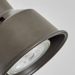 Lampes Industrielles-hofstein Pehefito Applique murale, Spot mural Gris, Écru, 1 lumière