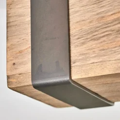 Lampes Industrielles-hofstein Pehefito Plafonnier, Spot de plafond Gris, Écru, 5 lumières