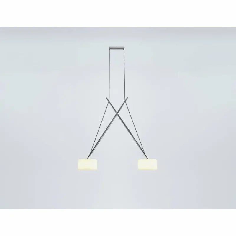 Luminaires Serien Lighting Pendelleuchte Suspension Chrome, 2 lumières* Suspensions