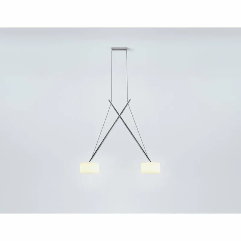 Luminaires Serien Lighting Pendelleuchte Suspension Chrome, 2 lumières* Suspensions