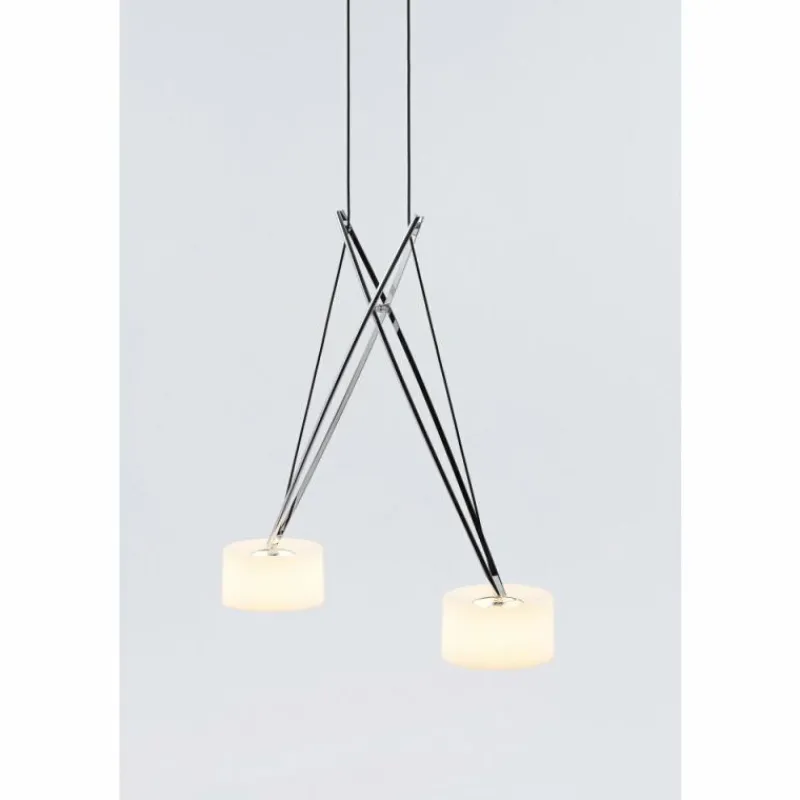 Luminaires Serien Lighting Pendelleuchte Suspension Chrome, 2 lumières* Suspensions