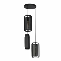 hofstein Pendelleuchte Suspension Anthracite, 3 lumières* Suspensions