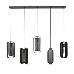 hofstein Pendelleuchte Suspension Anthracite, 5 lumières* Suspensions