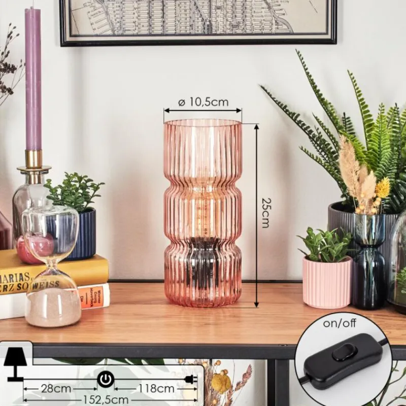 hofstein Penteado Lampe à poser Noir, 1 lumière