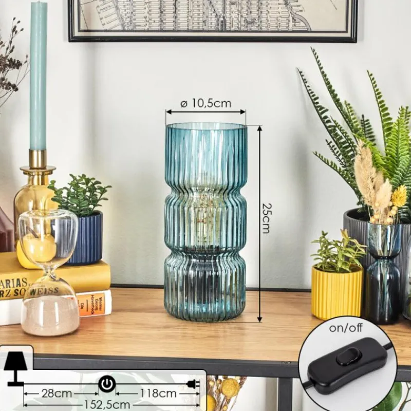 hofstein Penteado Lampe à poser Noir, 1 lumière