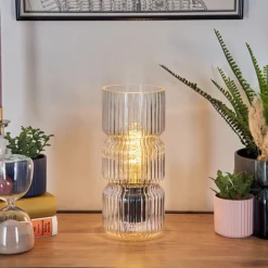 hofstein Penteado Lampe à poser Noir, 1 lumière